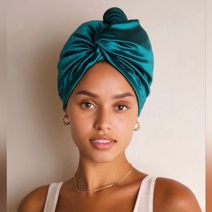 Mauves Satin Hair Wrap